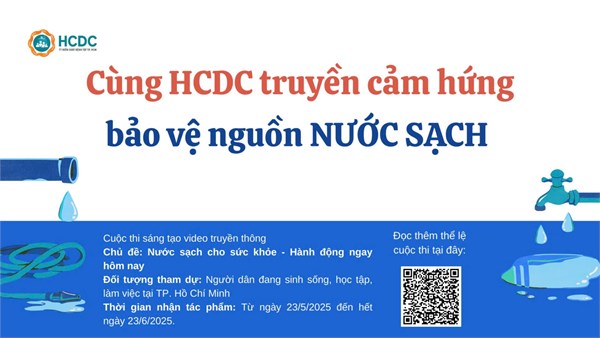 Cùng HCDC truyền cảm hứng bảo vệ nguồn nước sạch