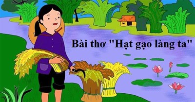 Thơ  Hạt gạo làng ta 