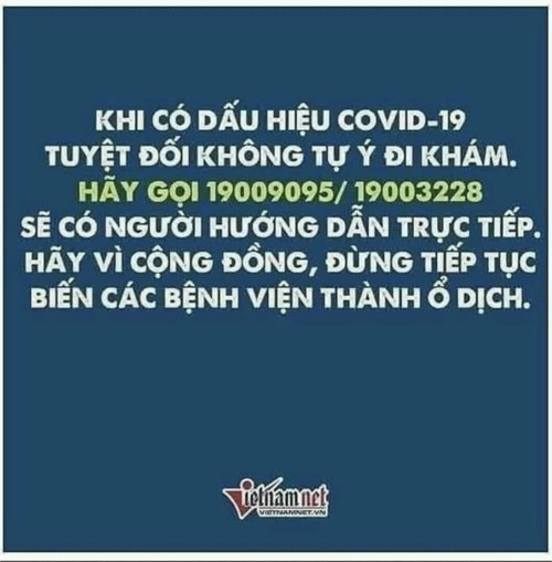 Vì sức khỏe của mình và cộng đồng.