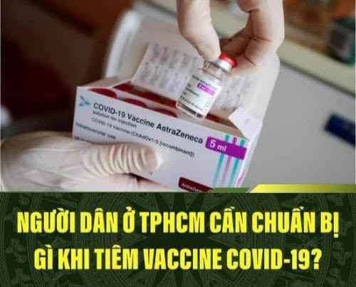 Một số lưu ý trước, trong và sau khi tiêm Vaccin Covid 19