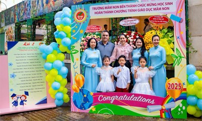 Kính mời Cha mẹ học sinh xem file đính kèm video clip Lễ tổng kết và ra trường học sinh 5-6 tuổi trường Mầm non Bến Thành năm học 2024-2025