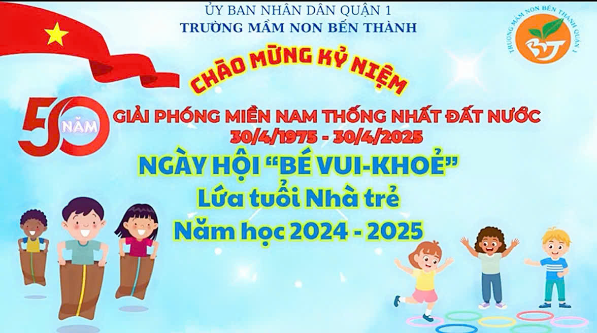 Ngày hội Bé vui - khoẻ của học sinh khối Nhà trẻ, năm học 2024 - 2025