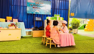 Hội thi  Chăm sóc vệ sinh răng miệng . Năm học: 2024-2025
