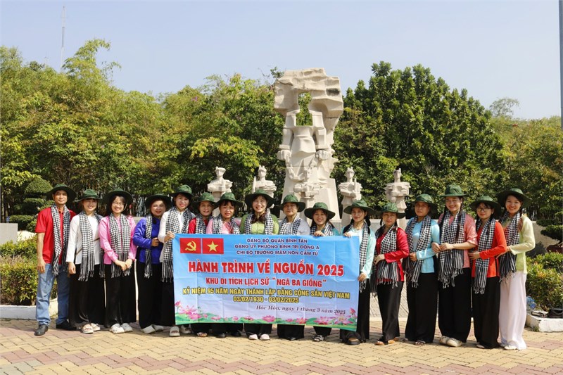 Hành trình về nguồn năm 2025- Khu di tích lịch sử Ngã Ba Giồng