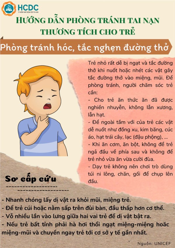 Truyền thông về Phòng tránh tai nạn thương tích cho trẻ