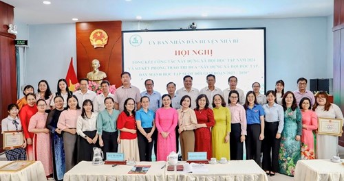 Hội nghị tổng kết công tác xây dựng xã hội học tập năm 2024 và sơ kết Phong trào thi đua “Xây dựng xã hội học tập, đẩy mạnh học tập suốt đời giai đoạn 2023 - 2030”.
