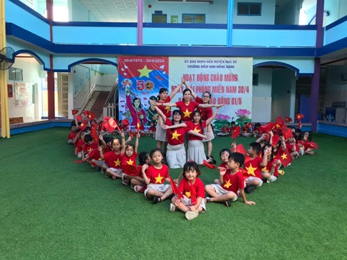 Đồng diễn thể dục chào mừng kỷ niệm 50 năm ngày giải phóng miền nam thống nhất đất nước 30/4/1975-30/4/2025