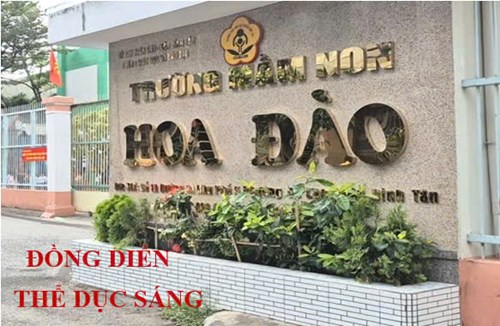 Hoạt động đồng diễn thể dục sáng