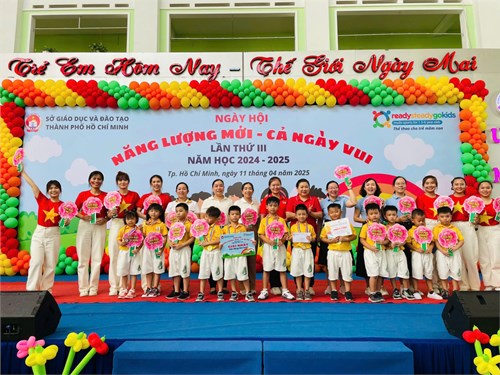 🏆 Ngày hội  Năng lượng mới - Cả ngày vui  tại sân trường Mầm non Hoa Đào🏆