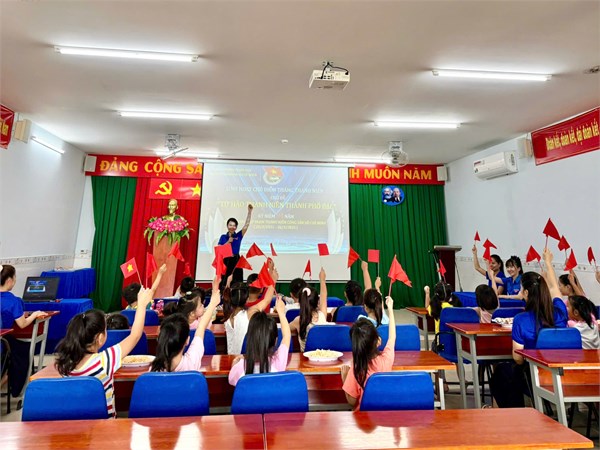 🍀 SINH HOẠT CHI ĐOÀN CHỦ ĐIỂM THÁNG THANH NIÊN NĂM 2025 🍀
 ❤️ Chủ đề: “Tự hào thanh niên Thành phố Bác” ❤️