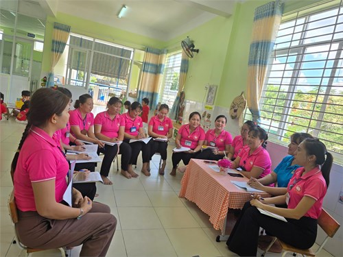 Thao giảng chuyên đề Phát triển nhận thức