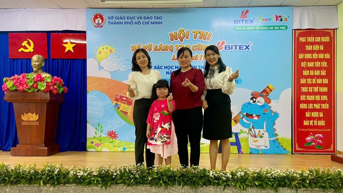 Kết quả Hội thi Bé vẽ tranh sáng tạo cùng BITEX lần thứ IV