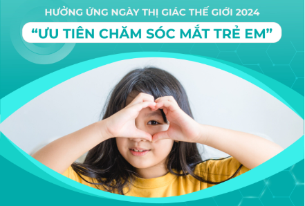 Chăm sóc mắt trẻ em