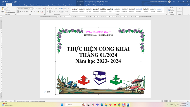 Thực hiện công khai Tháng 01/2024