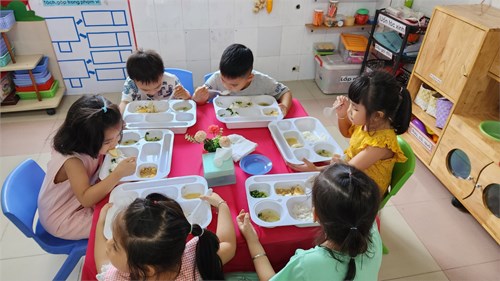 Thực đơn tháng 2 từ ngày 14-02-2025 đến 21-02-2025