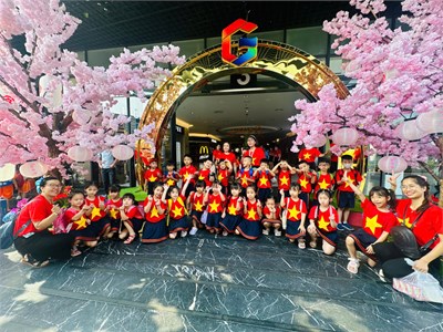 Tổ chức cho học sinh mẫu giáo tham quan, học tập tại khu vui chơi Công viên Khủng Long