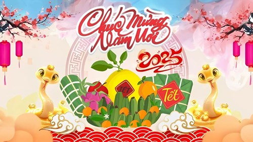 Không khí Tết rộn ràng đã ngập tràn tại trường Mầm non Hoa Mai qua chương trình  Bé vui đón Tết 2025 