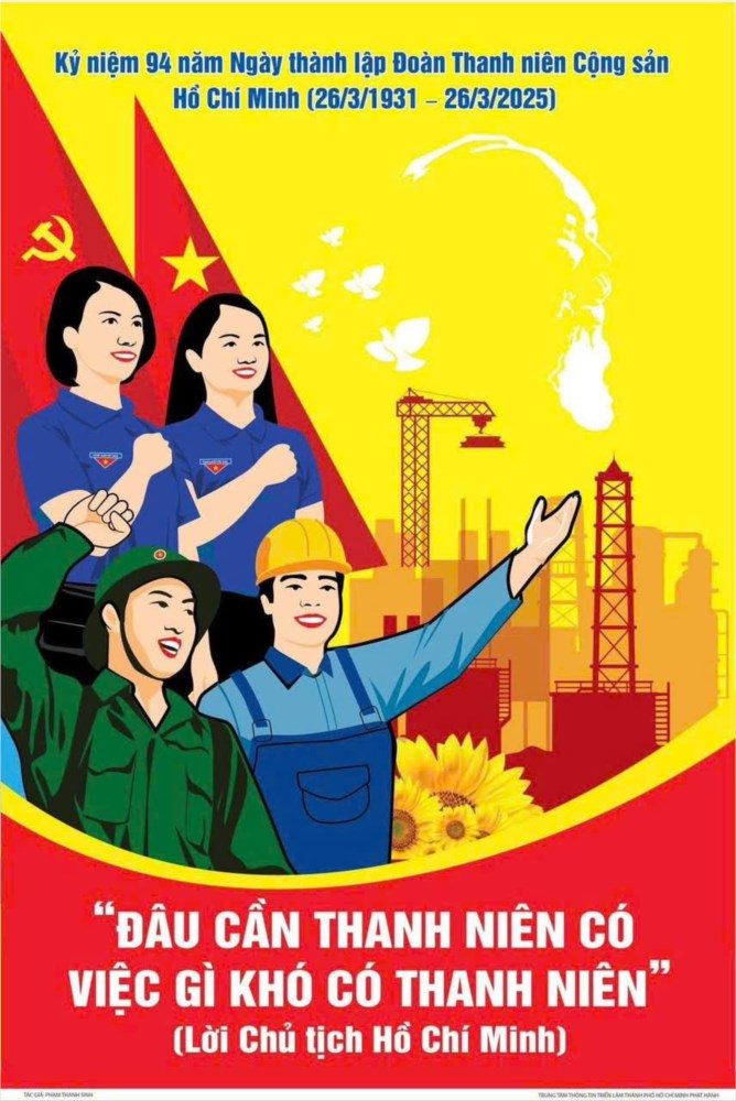 Chi đoàn mn hoa mai chúc mừng kỷ niệm 94 năm ngày thành lập đoàn thanh niên cộng sản hồ chí minh (26/3/1931 - 26/3/2025)