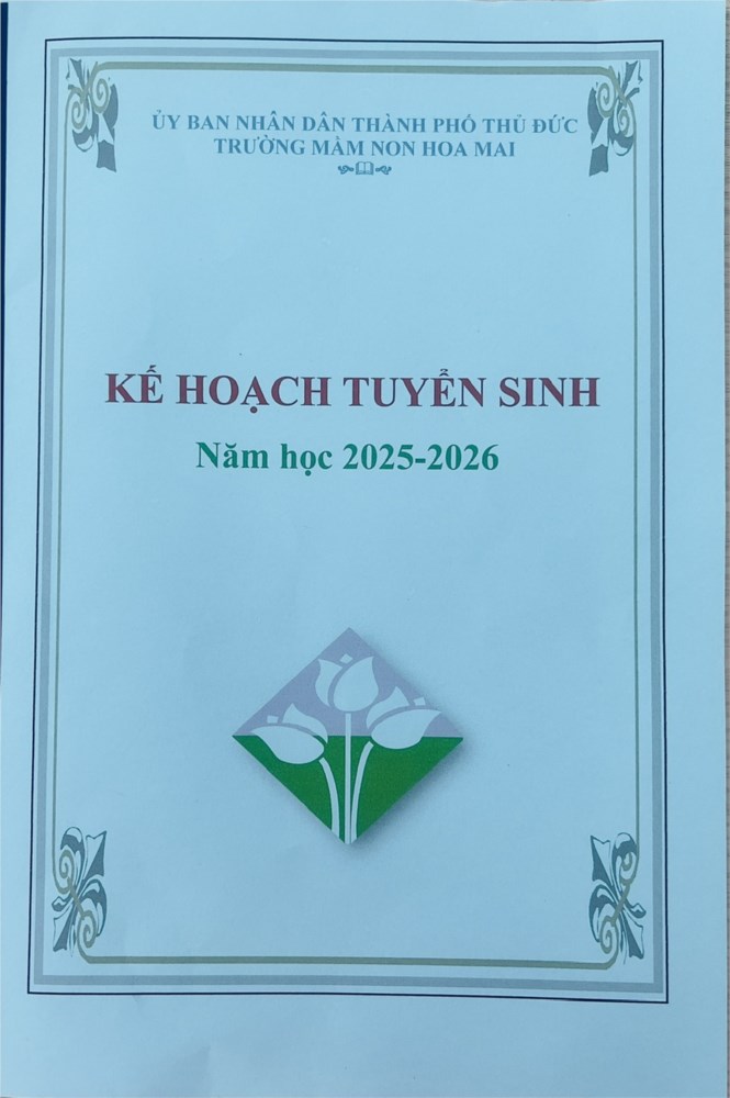 Kế hoạch tuyển sinh 2025-2026
