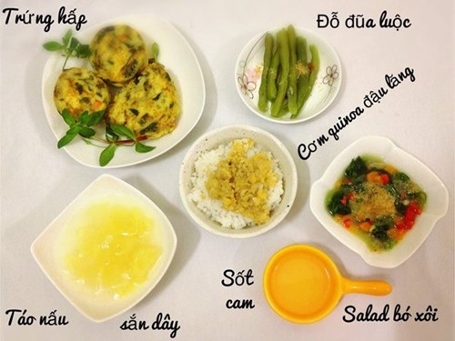 Tuần này bé ăn gì? (Từ ngày 06/01 - 10/01/2025)