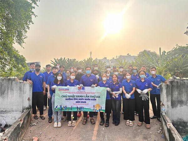 Chủ nhật xanh lần thứ 156 - Hưởng ứng ngày đoàn viên năm 2025