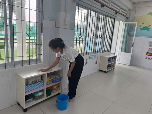 Thực hiện theo chỉ đạo của Trung tâm Y tế huyện Nhà Bè, Trạm y tế xã Phước Kiển về tăng cường công tác phòng chống dịch bệnh truyền nhiễm sau kỳ nghỉ tết nguyên đán 2025