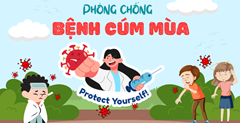 Phòng chống bệnh cúm theo mùa