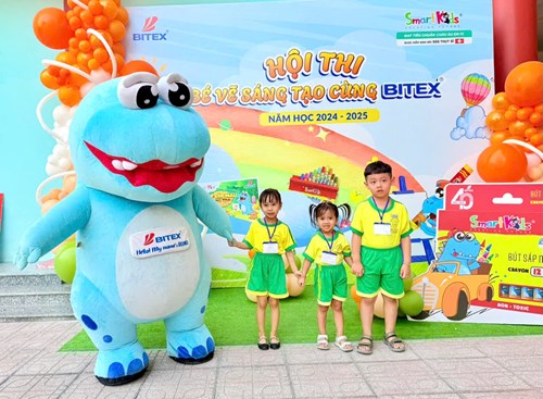 Hội thi  bé vẽ sáng tạo cùng bitex  cấp huyện năm 2025