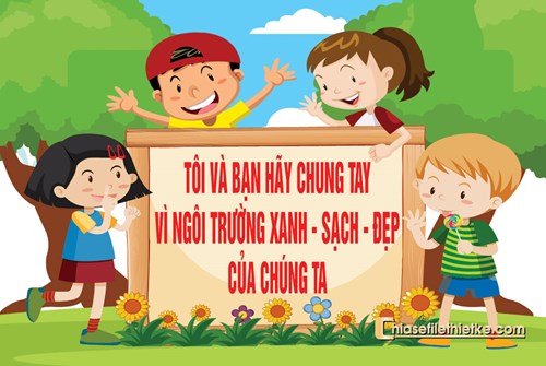 Tuyên truyền giáo dục trẻ bảo vệ môi trường trong trường mầm non