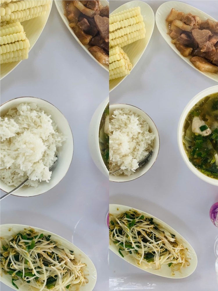 Thực đơn của Bé ngày : 28/3/2025
Món mặn : Thịt ram mặn ngọt 
Món canh : Canh chua cá lóc  + Giá hẹ xào 
Tráng miệng : Sữa chua trái cây
Sdd : Sữa 
BP : Bắp luộc