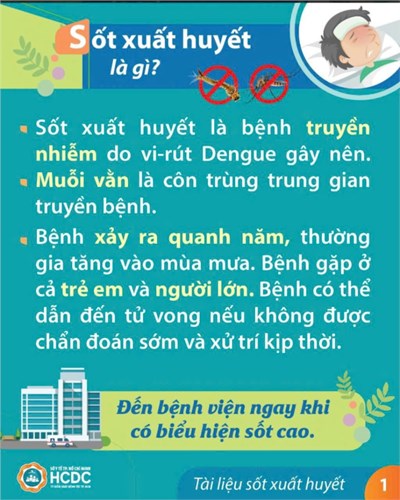 Dấu hiệu và phòng chống bệnh sốt xuất huyết
