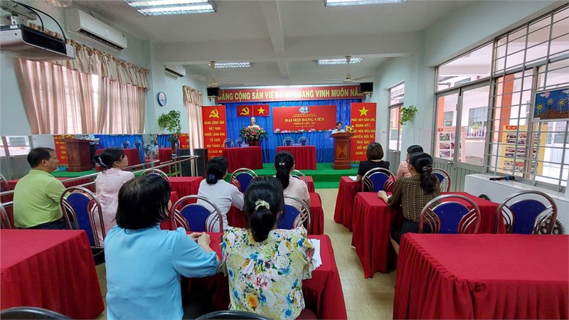 Đại hội trù bị Chi bộ nhiệm kỳ 2025-2027