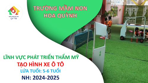 Tạo hình xe ô tô. Lớp: Lá