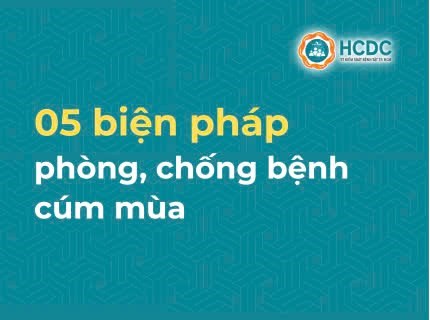 05 Biện pháp phòng, chống bệnh cúm mùa