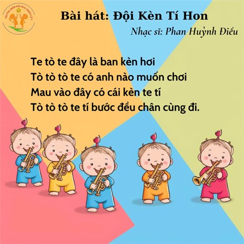 🎷🎺 bài hát đội kèn tí hon 🎷🎺