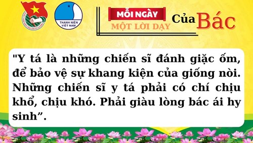 🌴 🌼 lời bác dạy ngày 26 tháng 02 🌼 🌴