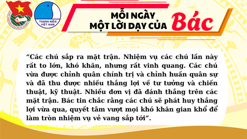 🌴 🌺 lời bác dạy ngày 14 tháng 03 🌺 🌴