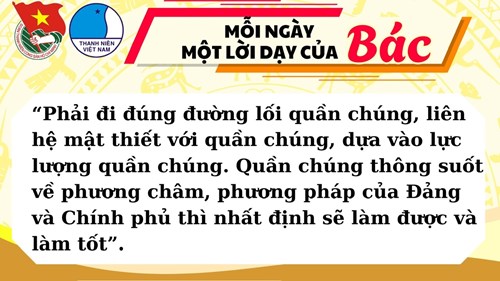 🌻🌻LỜI BÁC DẠY NGÀY 07 tháng 03🌻🌻