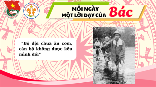 🌻 💦 lời bác dạy ngày 26 tháng 4 💦 🌻