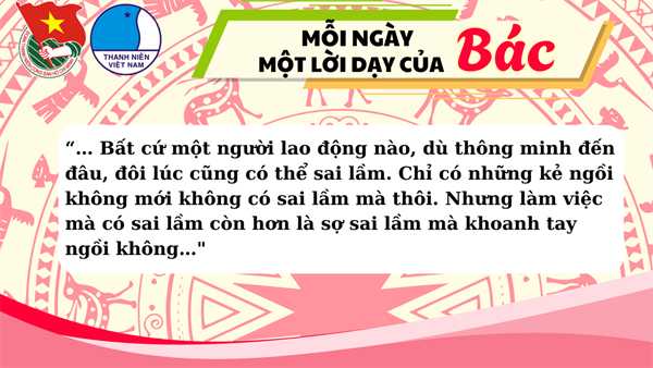 🌿 🌼 lời bác dạy ngày 09 tháng 4 🌼 🌿