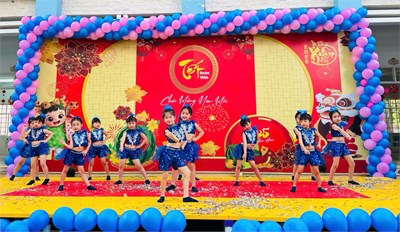 Ngày hội:  Tết đoàn viên  cho trẻ năm học 2024-2025.