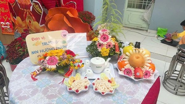 Ngày 16 tháng 01 năm 2025 trường Mầm non Hướng Dương tham gia Hội thi làm mứt tết, chào mừng Tết Ất Tỵ năm 2025 do Xã Phong Phú tổ chức và đã đạt Giải ba.