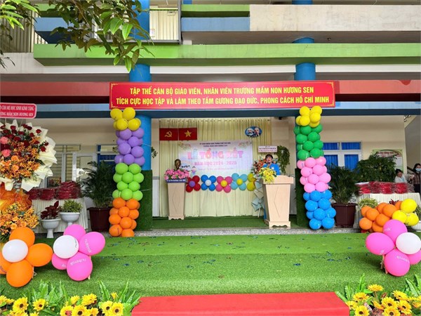 LỄ TỔNG KẾT NĂM HỌC 2024 - 2025, Trường Mầm non Hương Sen