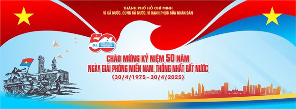 Hưởng ứng cột mốc thiêng liêng kỷ niệm 50 năm ngày Giải phóng miền Nam, thống nhất đất nước 30/4/1975 - 30/4/2025