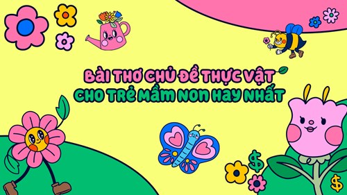 Các bài thơ hay dành cho bé