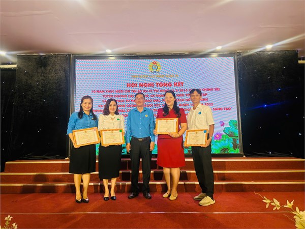 Sáng ngày 06/5/2025 CĐCS MN Măng non II đã tham dự Hội nghị Tổng kết 10 năm thực hiện Chỉ thị số 05-CT/TW của Bộ Chính trị 🪷