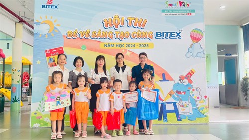 Thành phố Thủ Đức sôi nổi hội thi “Bé vẽ sáng tạo cùng BiTex” năm học 2024-2025.