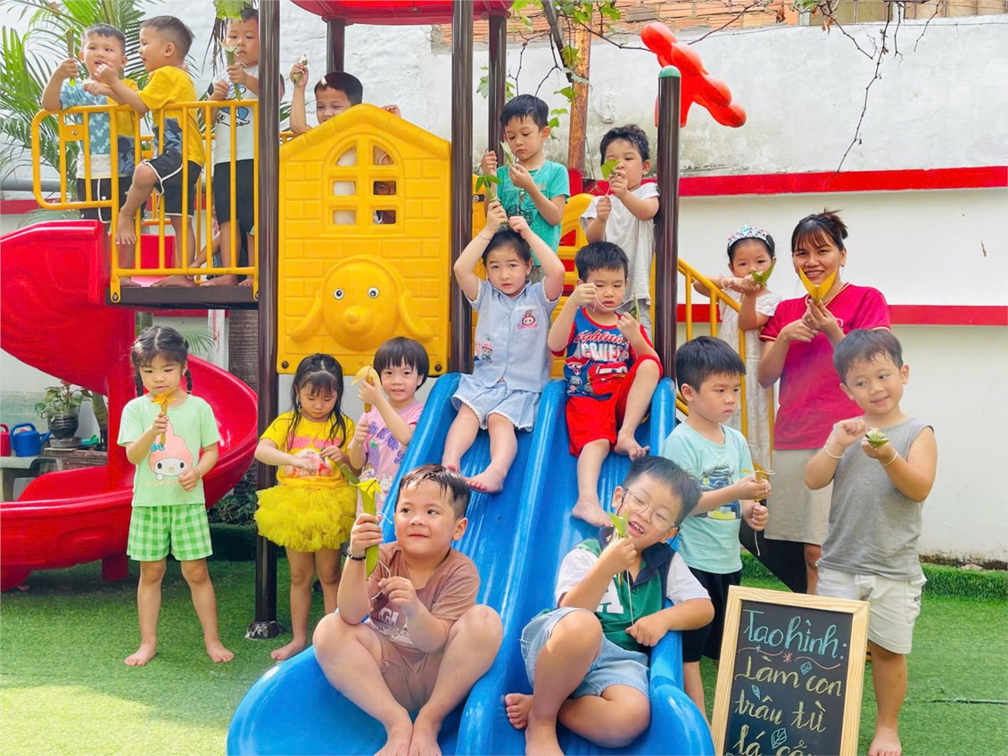 HOẠT ĐỘNG TẠO HÌNH: “Con Trâu từ lá cây. 