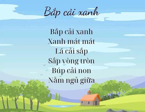 Giới thiệu một số Bài thơ cho bé