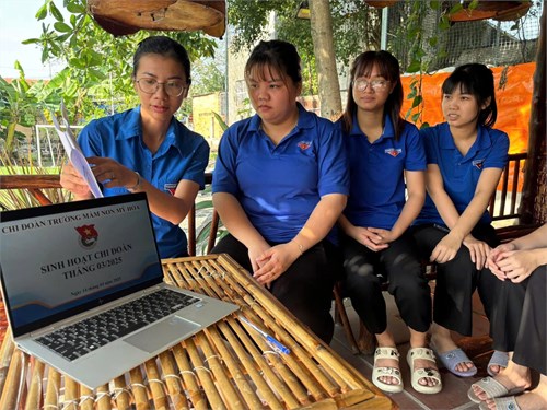 Sinh hoạt chi đoàn tháng 03/2025
